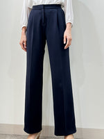 Smart Stretch: Dark Navy Wide Pants