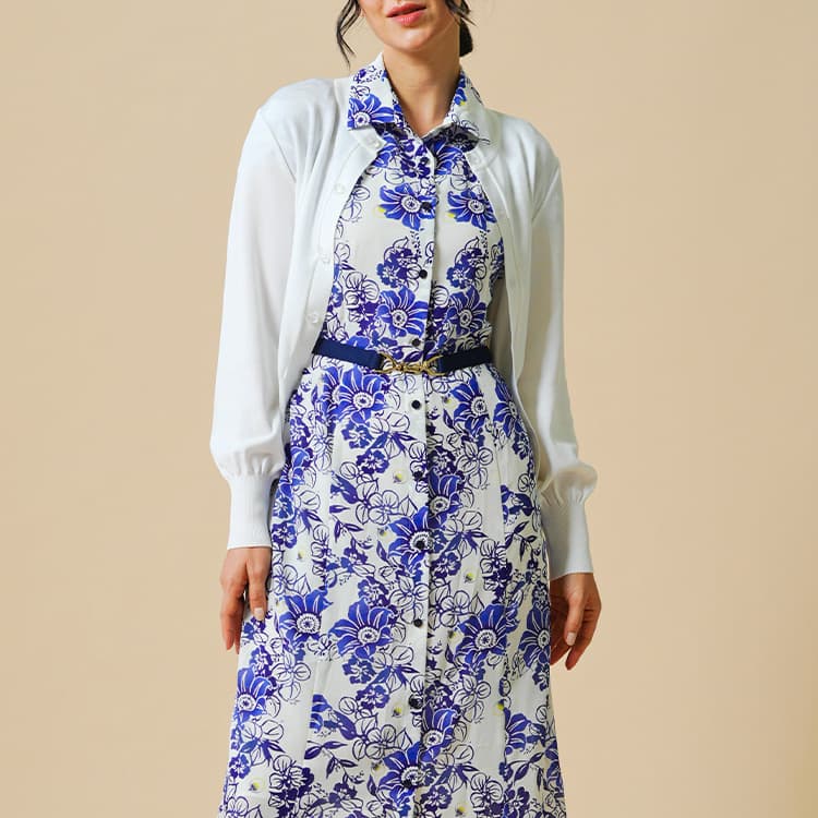 Pair it with a simple dress to add an accent