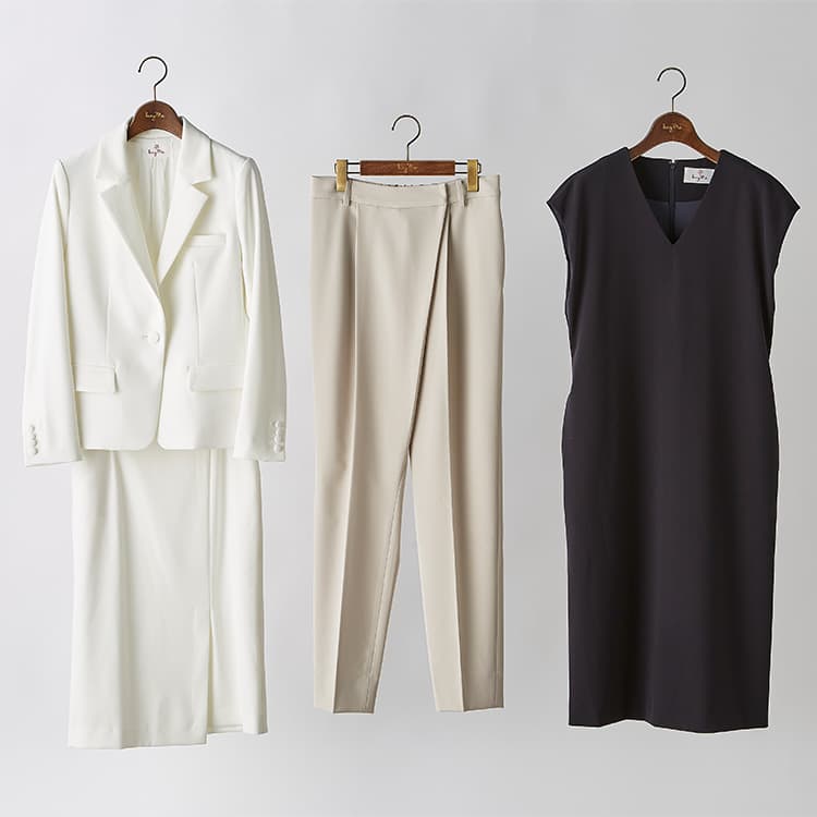 Combine with items made of the same material for an instant suit look