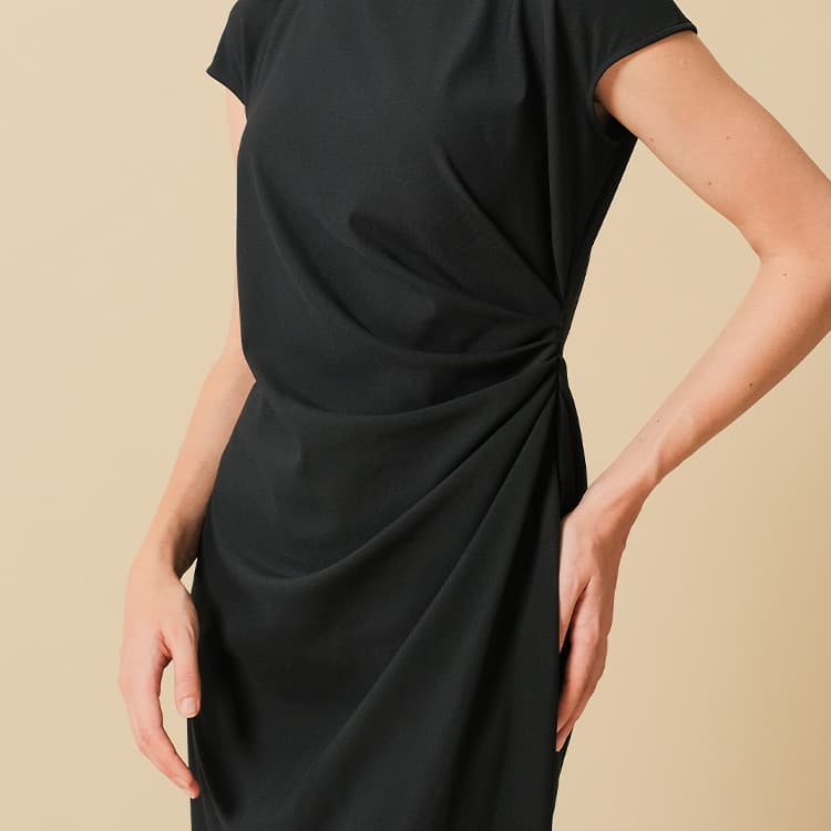 Minimalist yet calculated body-shaping design