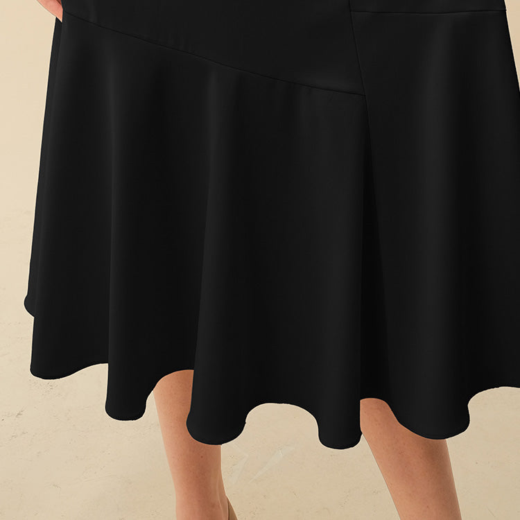 Beautiful streamlined, non-transparent, cool-touch stretch material