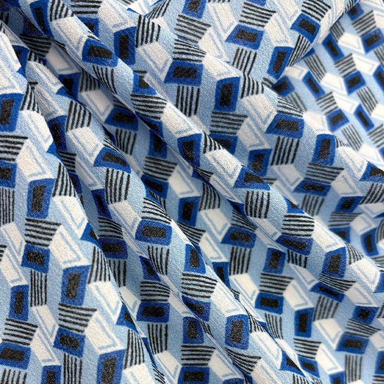 A timeless geometric pattern, a versatile design with a solid color feel.