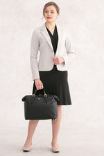 Collarless Wrap Dress