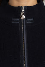 Washable Knit: Zip-Up Knit Blouson