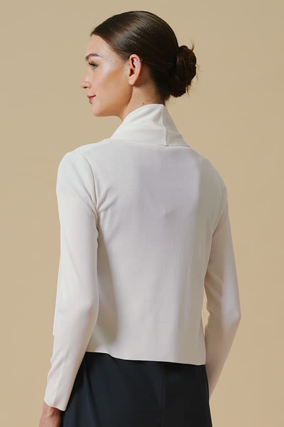 Short cardigan made in Niigata
