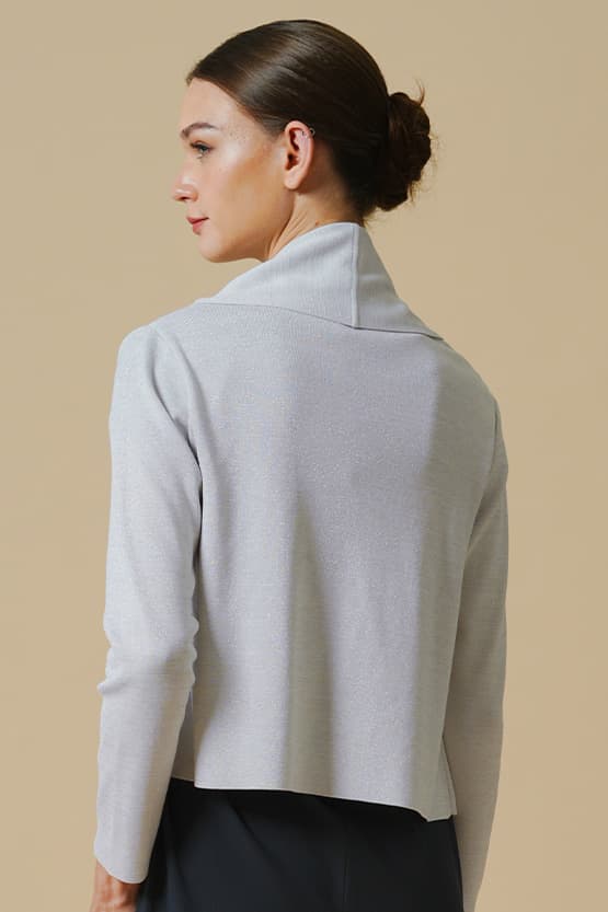 Short cardigan made in Niigata