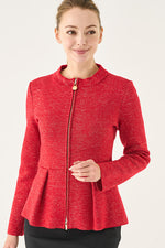 Kanazawa Peplum Knit Cardigan