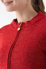 Kanazawa Peplum Knit Cardigan