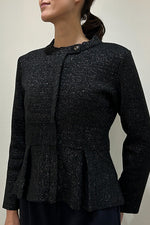 Kanazawa Peplum Knit Cardigan