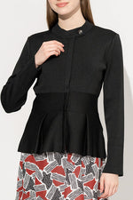 Kanazawa Peplum Knit Cardigan