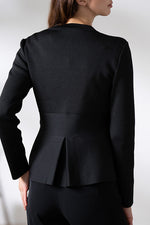 Kanazawa Peplum Knit Cardigan