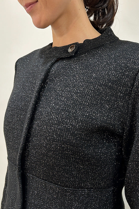 Kanazawa Peplum Knit Cardigan