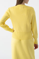 Bijou Button Kanazawa Waist Shape Cardigan