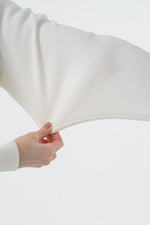 Flower Metal Button Kanazawa Waist Shape Cardigan