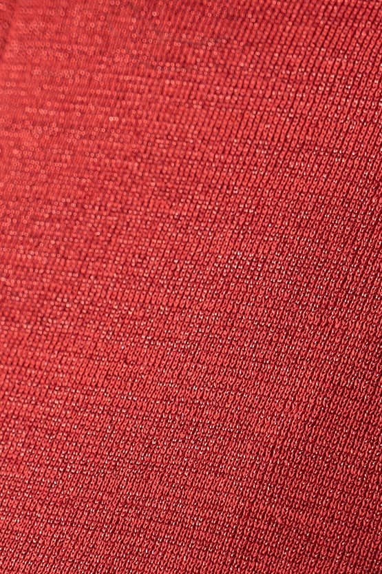 Lame Crew-Neck Cardigan