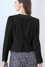 Smart Stretch Button Bolero Jacket
