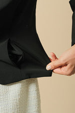 Smart Stretch Button Bolero Jacket
