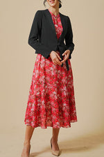 Smart Stretch Button Bolero Jacket