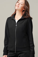 Space Material: Stand Collar Jacket