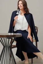 Space Material: Stand Collar Jacket