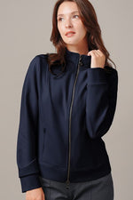 Space Material: Stand Collar Jacket