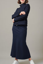 Space Material: Stand Collar Jacket