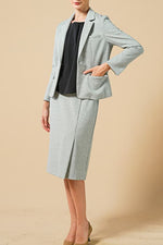 Double Jersey: Double Jersey Tailored Jacket