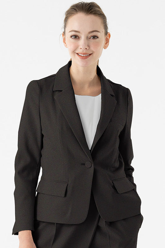 All-Season Material: Smart Stretch Tailored Jacket