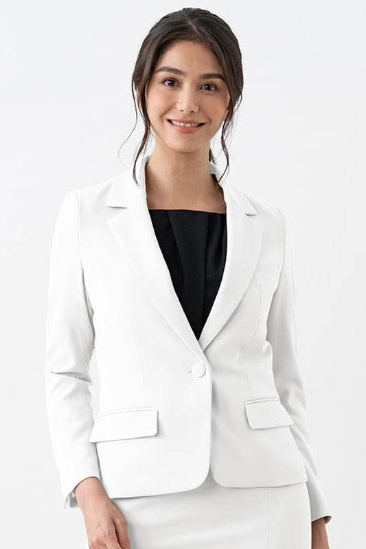 All-Season Material: Smart Stretch Tailored Jacket