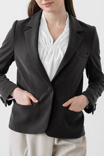 All-Season Material: Smart Stretch Tailored Jacket