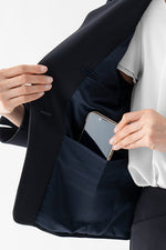 All-Season Material: Smart Stretch Tailored Jacket