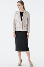 Double Jersey: Double Jersey Tailored Jacket