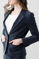 Stretch Jacquard: Geo Jacquard Tailored Jacket