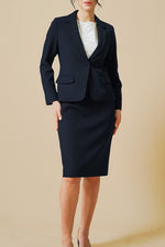 Smart Stretch Cool: Smart Stretch Cool Dark Navy Tailored Jacket