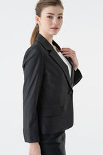 Stretch Jacquard: Stretch Jacquard Tailored Jacket