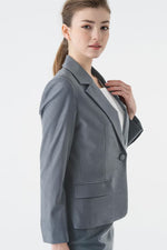 Stretch Jacquard: Stretch Jacquard Tailored Jacket