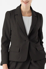 All-Season Material: Smart Stretch Tailored Jacket