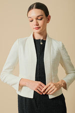 Lame Tweed: Bolero Length Jacket