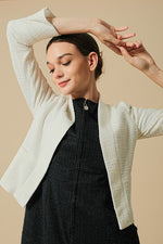 Lame Tweed: Bolero Length Jacket