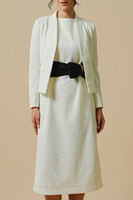 Lame Tweed: Bolero Length Jacket