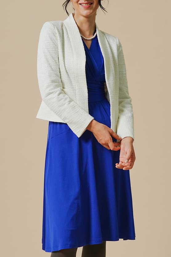 Lame Tweed: Bolero Length Jacket