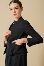 Lame Tweed: Bolero Length Jacket