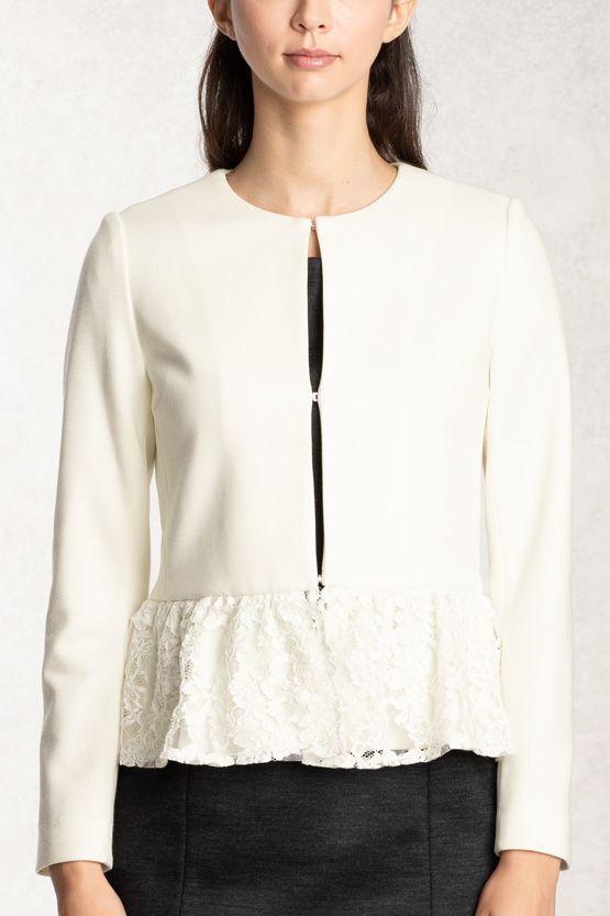 Lace Peplum Jacket