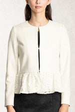Lace Peplum Jacket