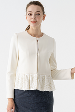 Lace Peplum Jacket