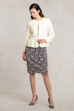 Lace Peplum Jacket