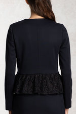 Lace Peplum Jacket