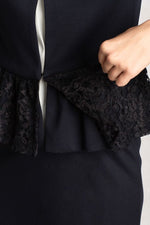 Lace Peplum Jacket