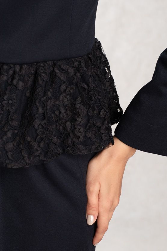 Lace Peplum Jacket