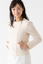 Collarless Stretch Riders Jacket